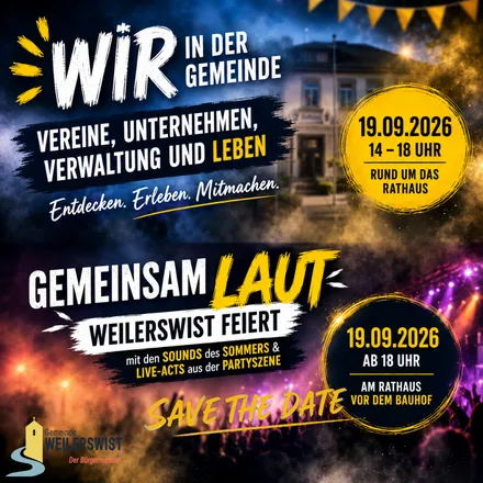 Gemeinsam laut – Weilerswist feiert